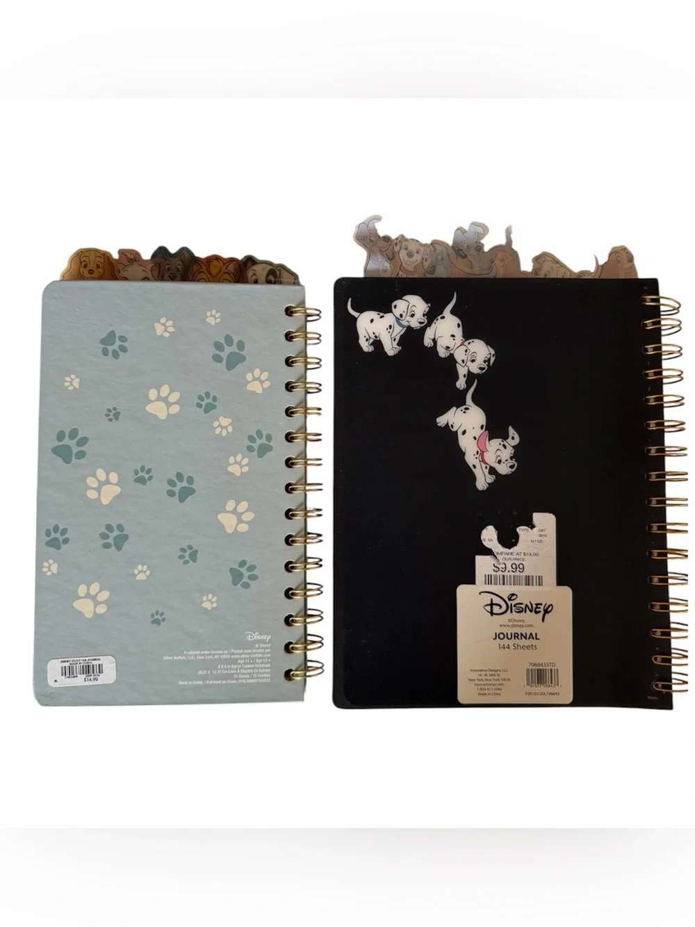 Disney Dog Notebooks